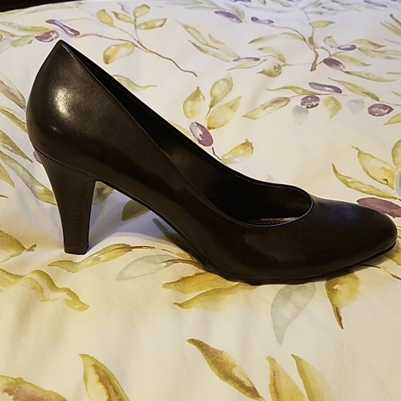 Alex Marie dark brown leather heels - Picture 2 of 5